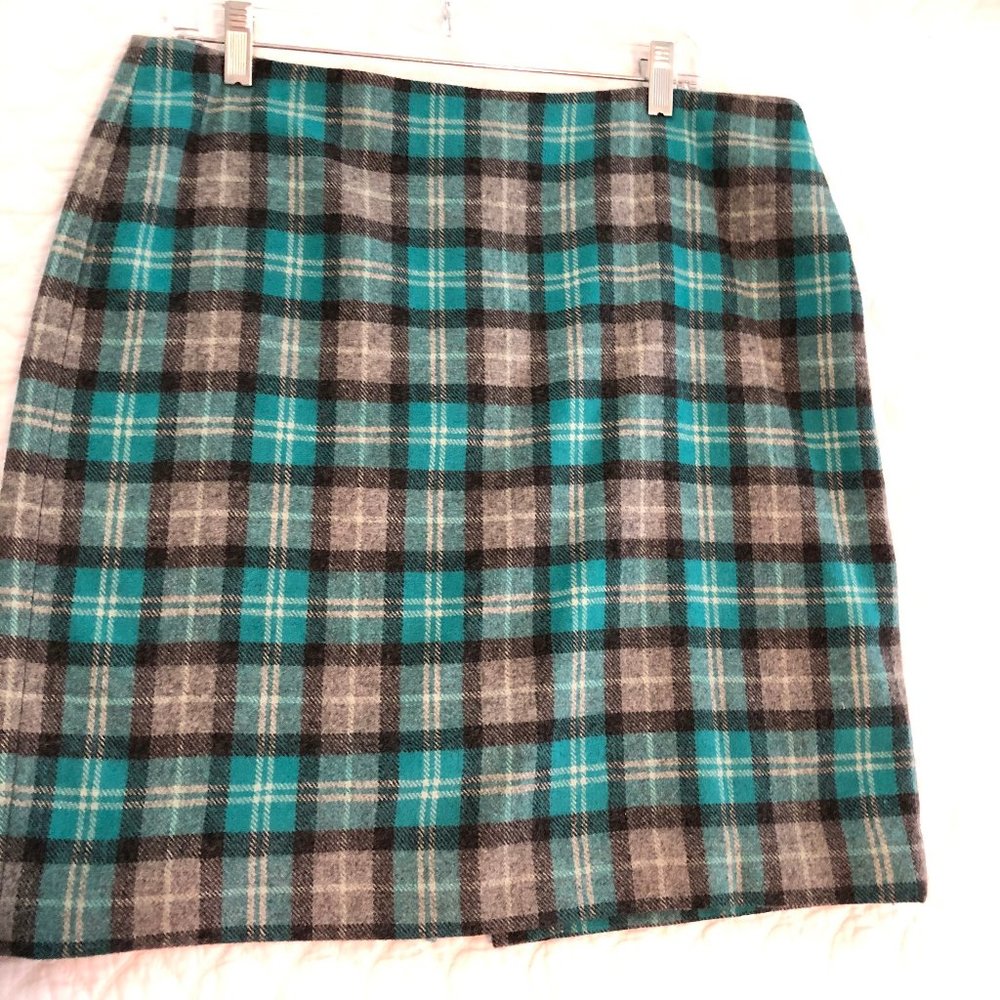 WOOL LINED SKIRT